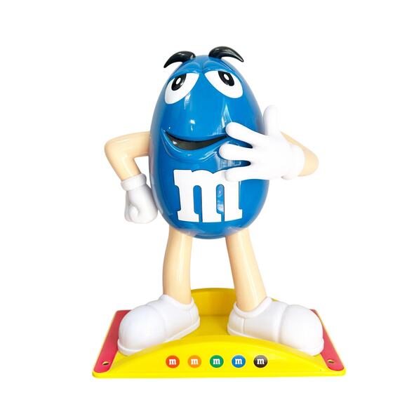 M&M’s  Mars Blue Character Candy Display 15” Tall Collectible Display Figure - Picture 1 of 6